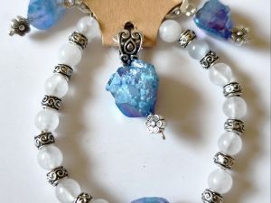 Set AQUA AURA + CRISTAL de stanca